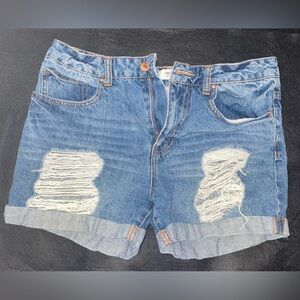 Forever 21 Ripped Denim Jeans Size 26